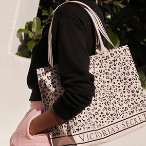 Victoria Secret Leopard Print Tote.